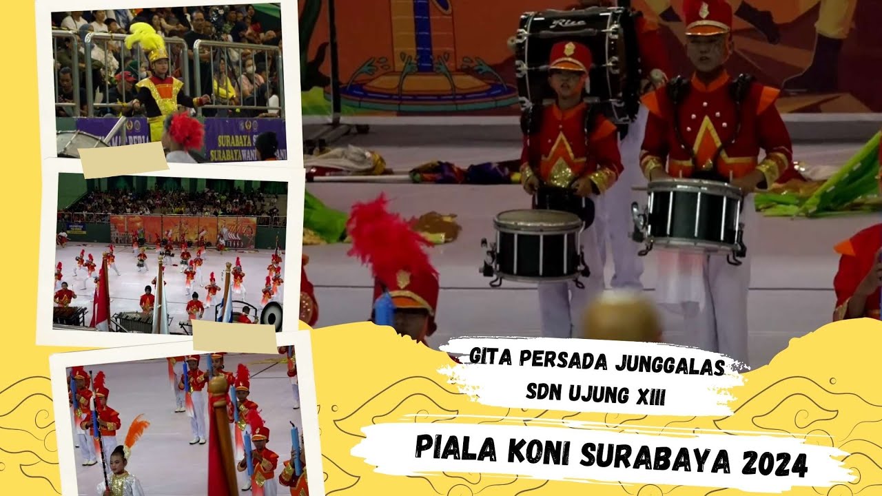 GITA PERSADA JUNGGALAS - JUARA 3  DISPLAY KLASEMEN SD NON BRASS - PIALA KONI SURABAYA 2024