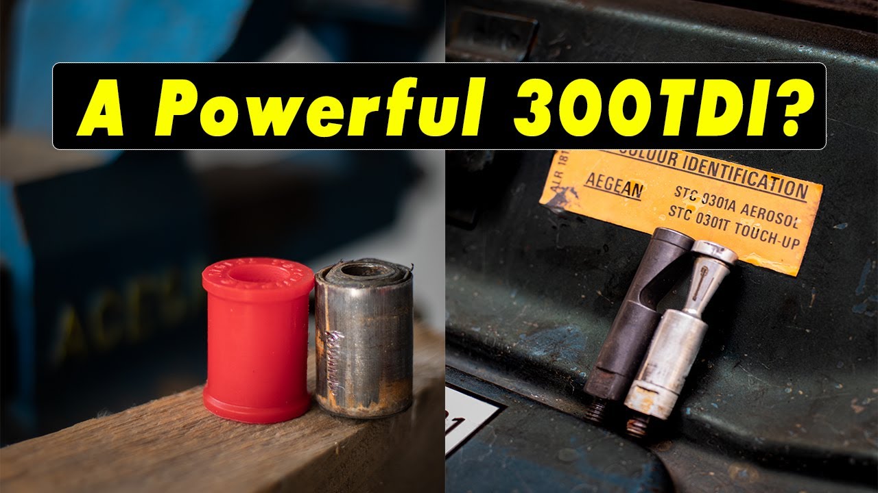 Installing a 300tdi Boost Pin And Changing Land Rover Panhard Bushes.