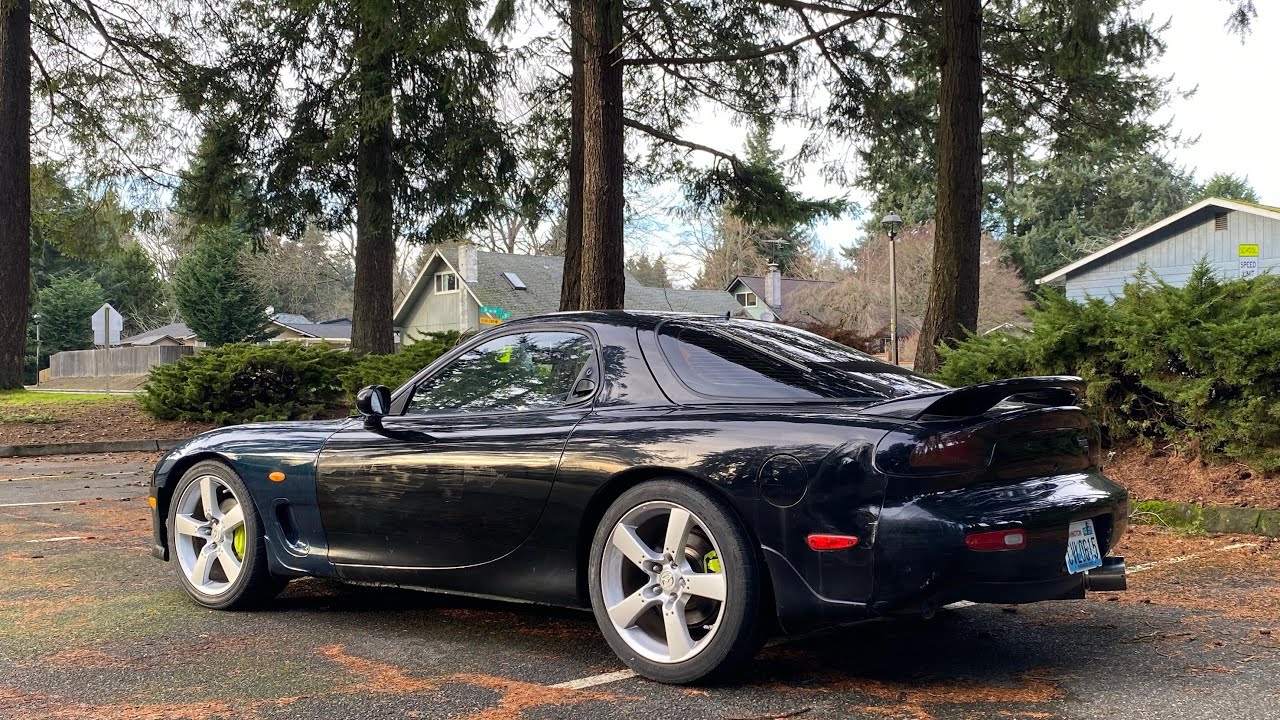 С новым 2026-м годом друзья! Mazda RX7 FD 13B RHD тестдрайв