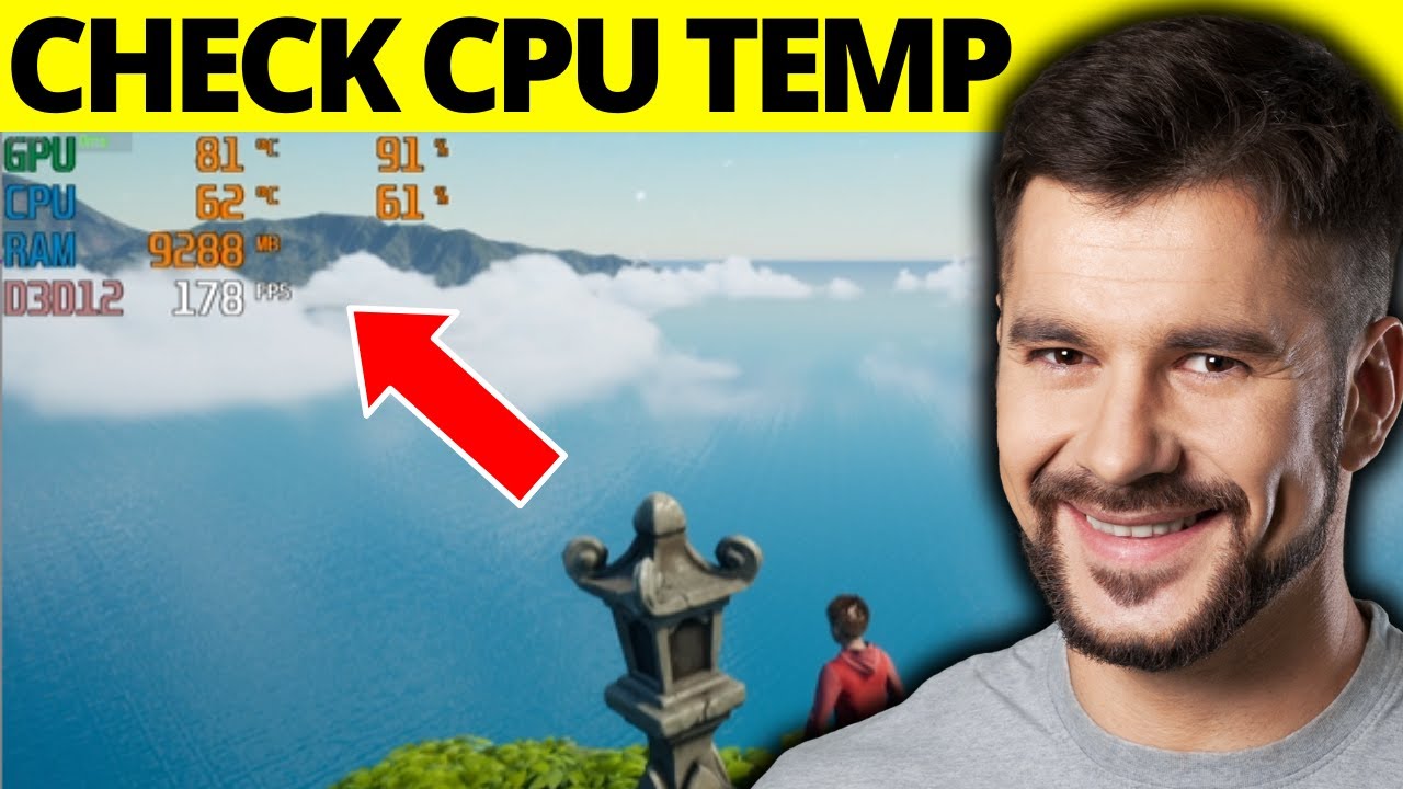 How To Check / Monitor CPU Temperature With MSI Afterburner