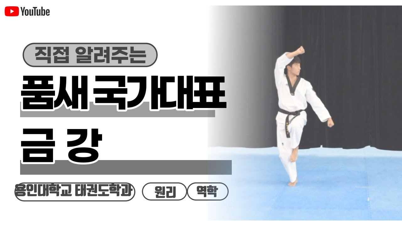 금강 품새/국가대표에게 금강 배우기/Taekwon Channel