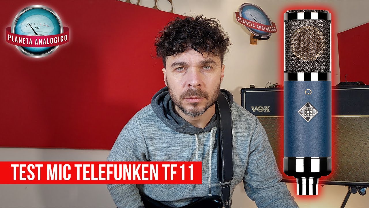 Test / Review del micrófono condenser Telefunken TF11 - Planeta Analogico