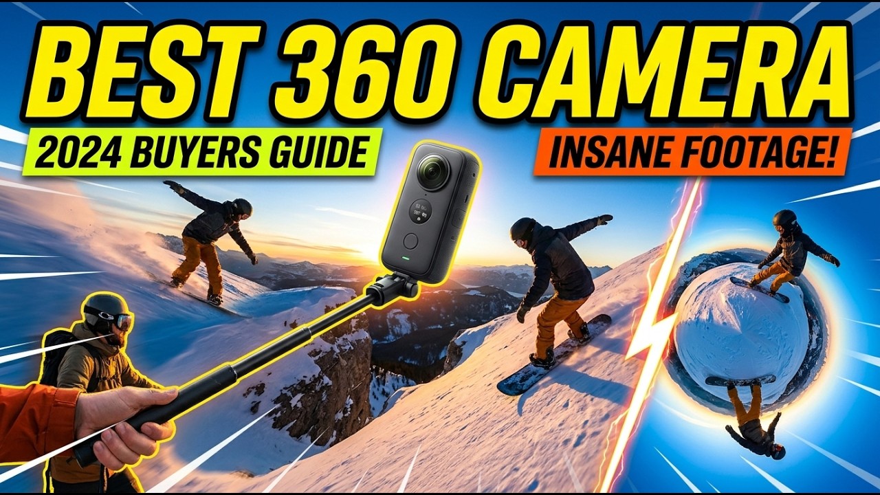TOP 5 Best 360 Camera 2026 | Best 360 Camera for Motorcycle & Cycling!