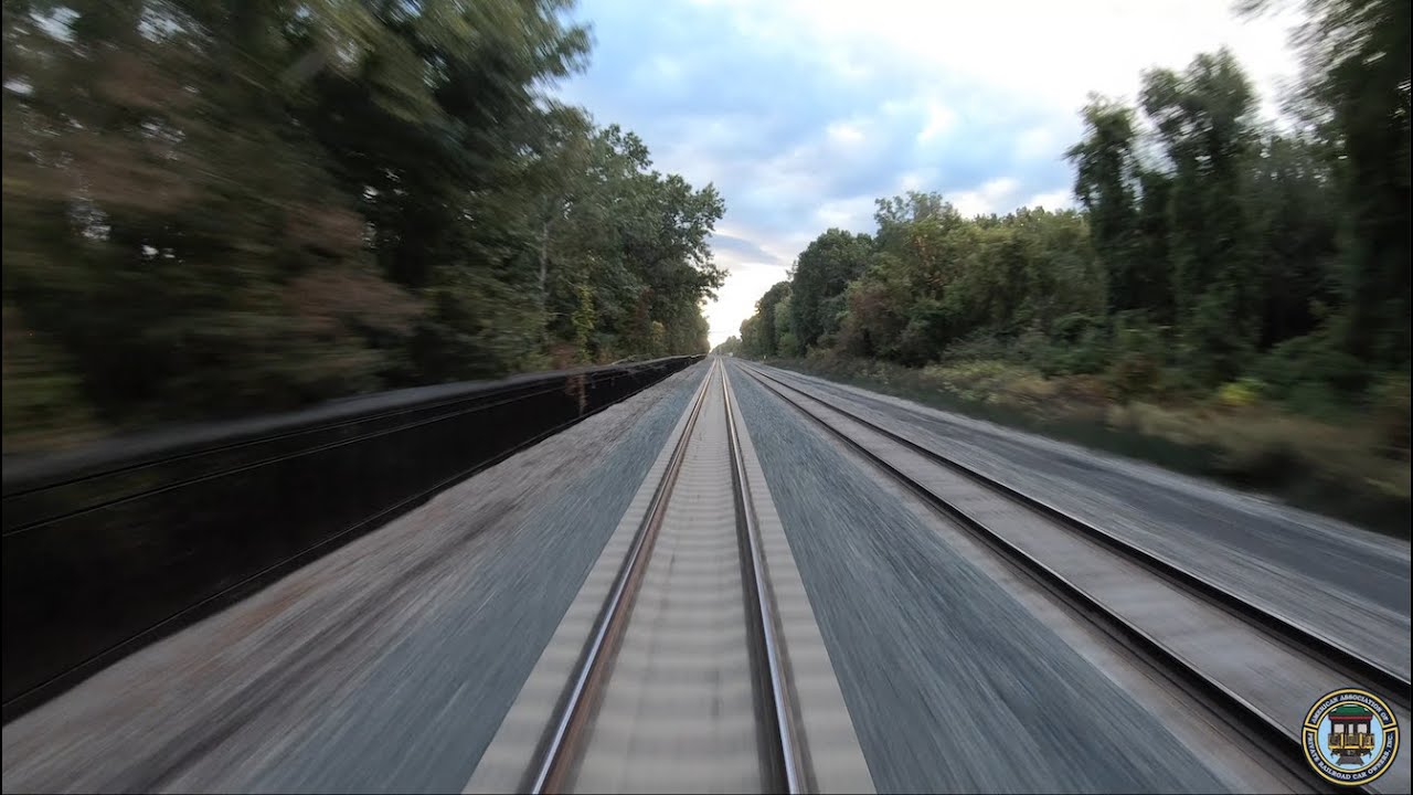 90 MPH Platform Ride - AAPRCO American Autumn Explorer II - Albany to Schenectady, NY