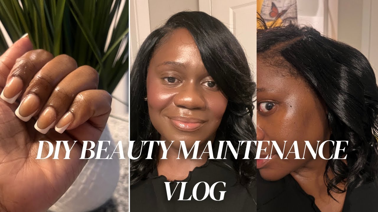 At-Home Beauty Maintenance Vlog | Hair, Toes & Nails | Beauty over 40 | Affordable 