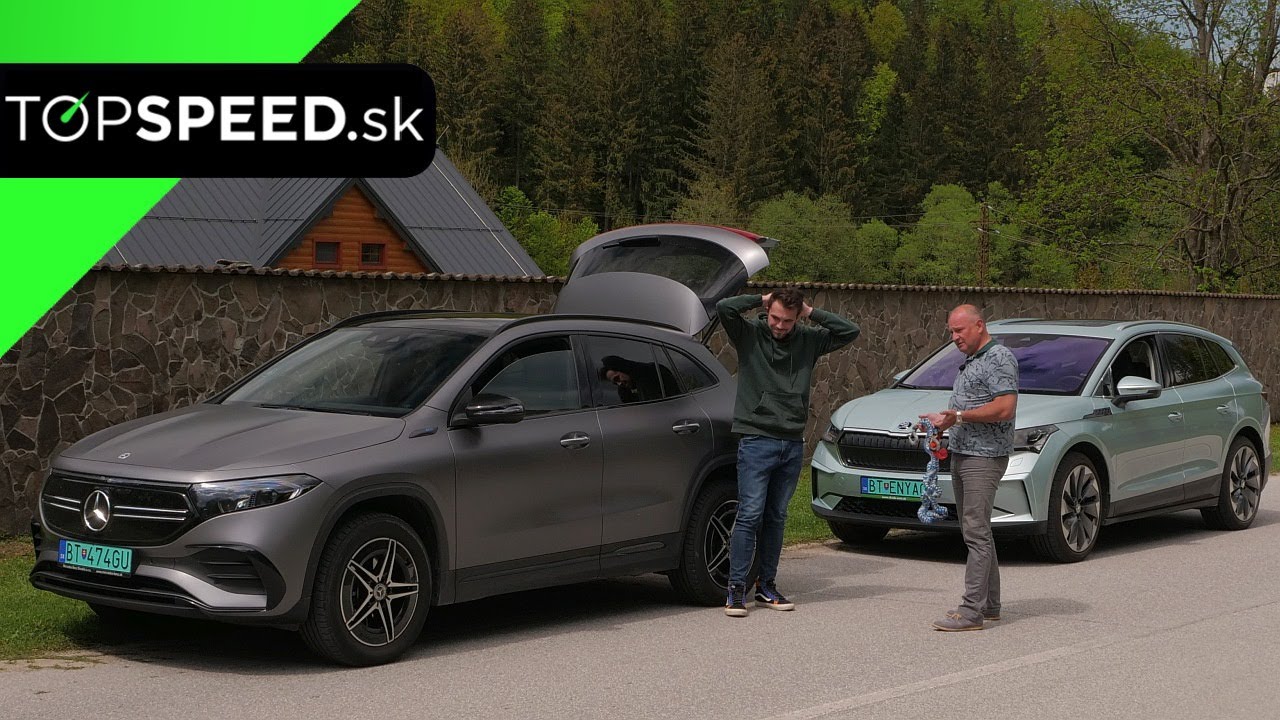 Aký reálny dojazd majú Škoda ENYAQ a Mercedes EQA?