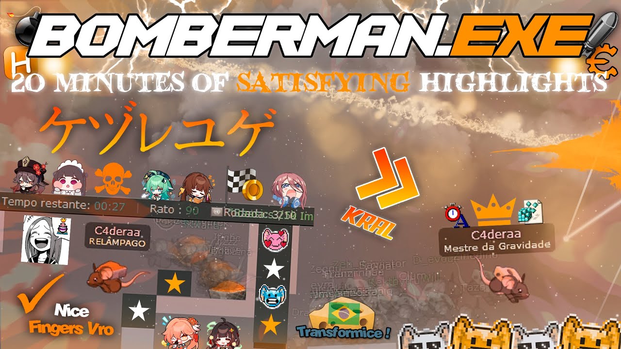 BOMBERMAN.EXE: 20 MINUTES OF SATISFYING HIGHLIGHTS [+50/100 MICE & BURLAS] | TRANSFORMICE