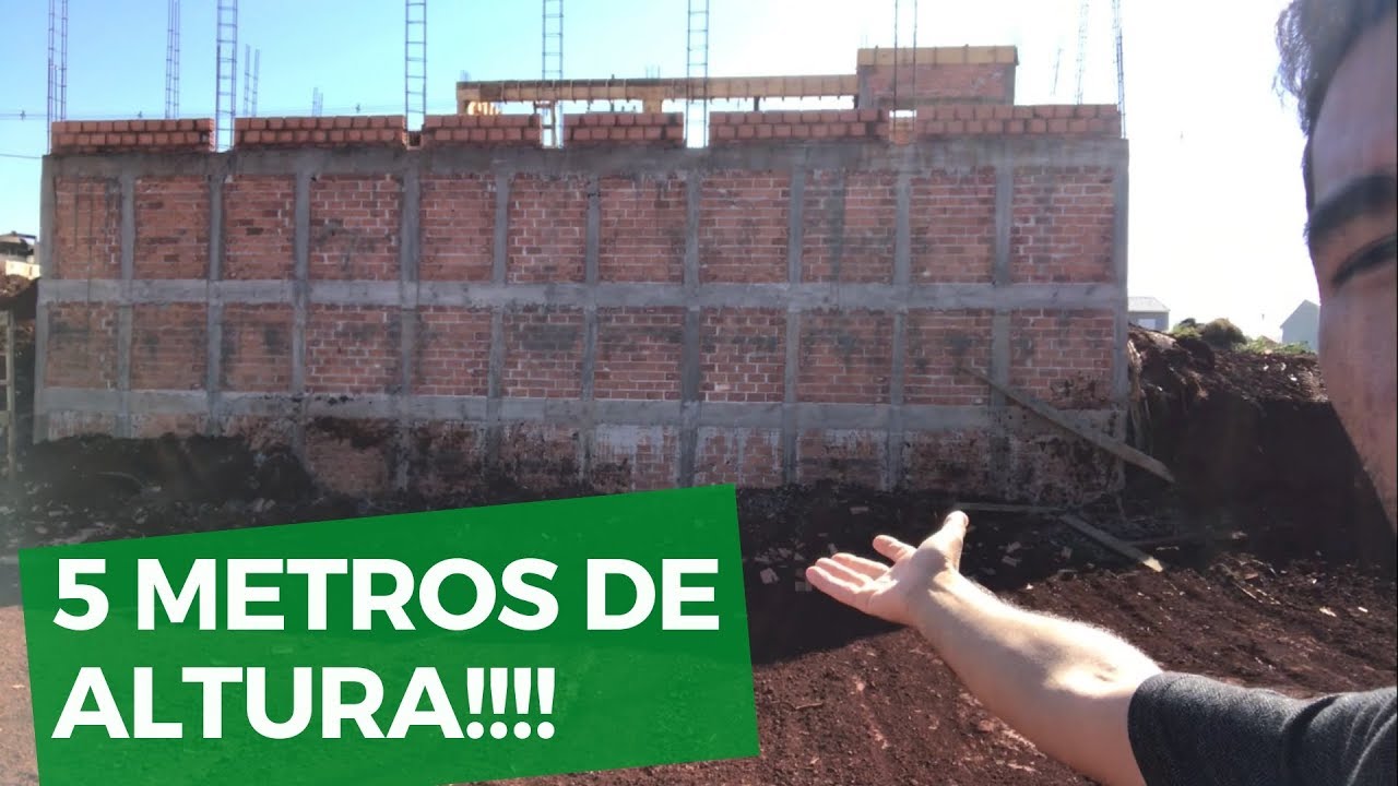 MURO DE ARRIMO 5 METROS DE ALTURA + MARCAÇÃO DE OBRA FINANCIADA | MARCELO AKIRA | 219 de 500