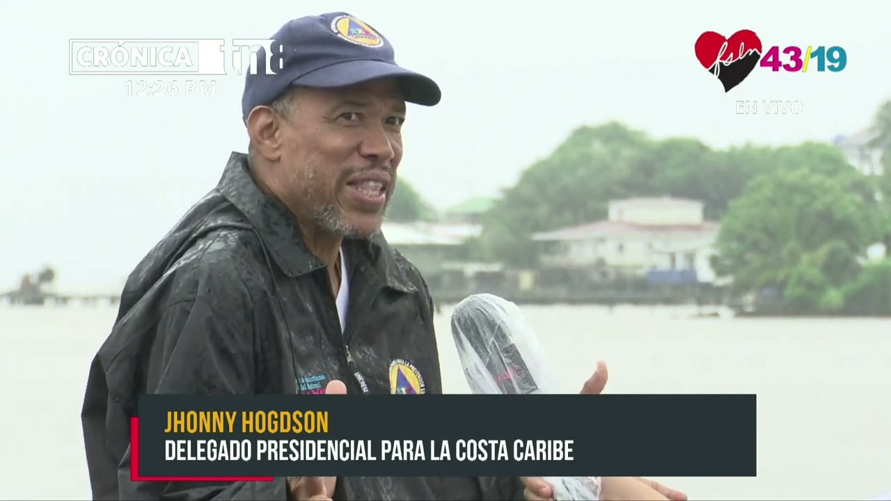 Bluefields está organizado para proteger a familias de la tormenta Bonnie - Nicaragua