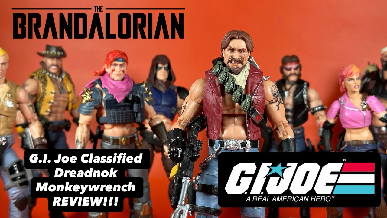 G.I. Joe Classified Series Dreadnok Monkeywrench REVIEW!!! 