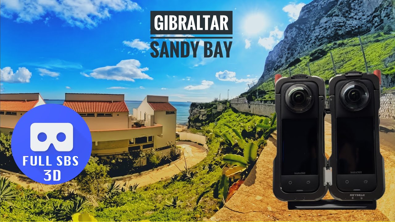 [8K][VR180 3D] Sunny day at Sandy Bay  (Meta Quest 3 optimised)