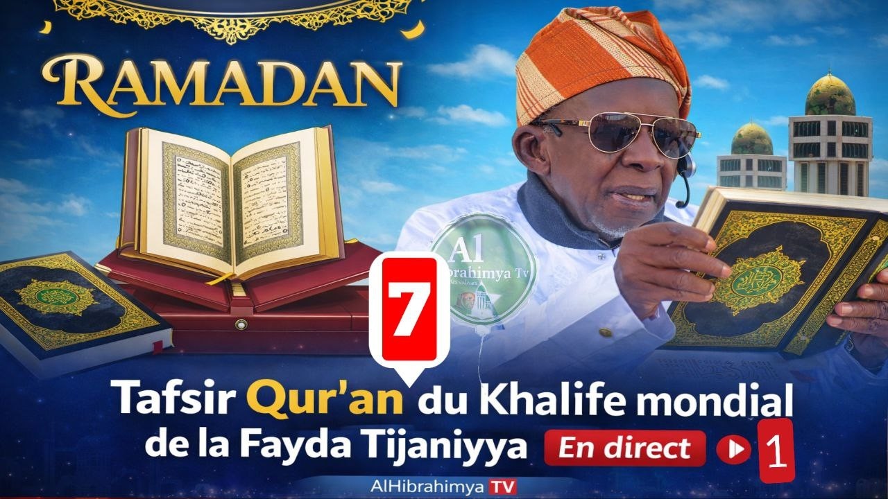 [🔴Direct ] Médina Baye : Tafsir Qur'an avec Alkhalifa Cheikh Mahi Ibrahima Niass - 25/02/2026