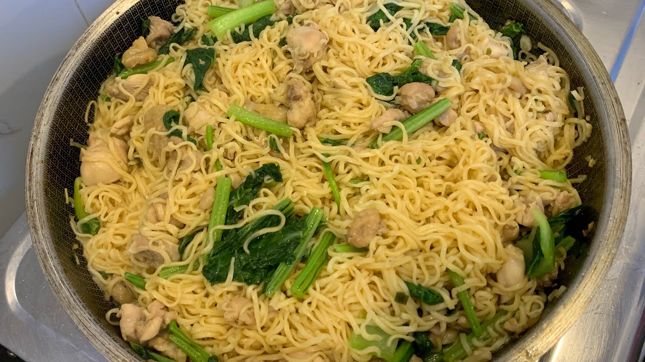 The perfect recipe, This is noodles with chicken recipe.