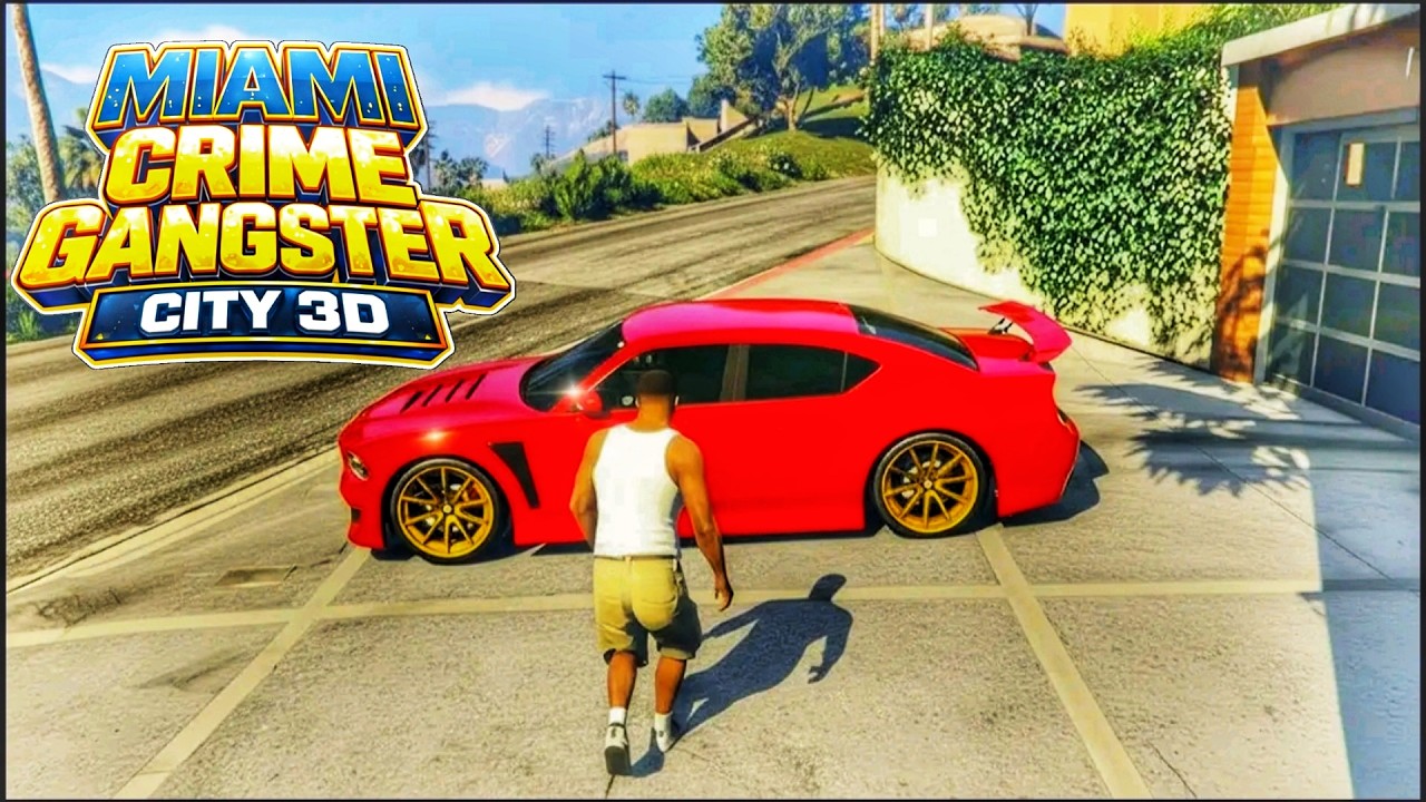 Miami Crime Gangster City Game - New Gangster Game 2026