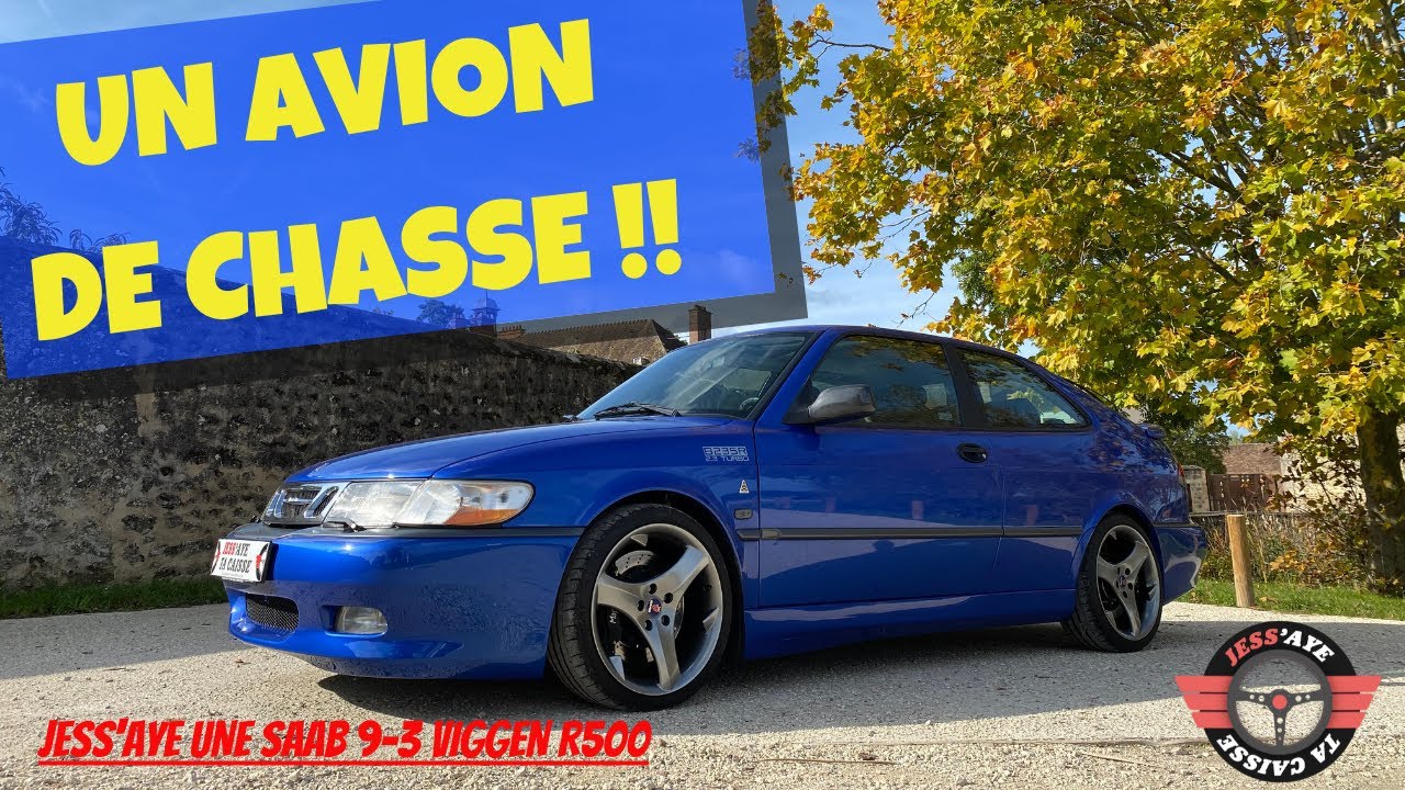 LA SAAB 9-3 VIGGEN R500 : UN AVION DE CHASSE ! 🚀