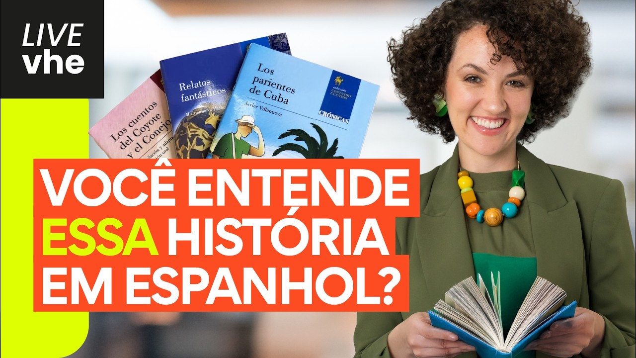 Aula ao vivo: teste seu espanhol com essa história