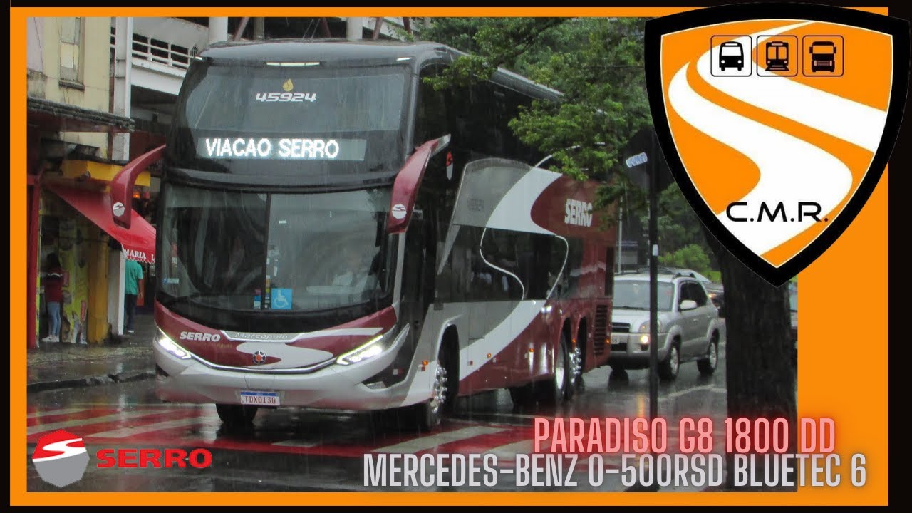 Novo Marcopolo Paradiso G8 1800 DD O-500RSD BlueTec 6 da #ViacaoSerro