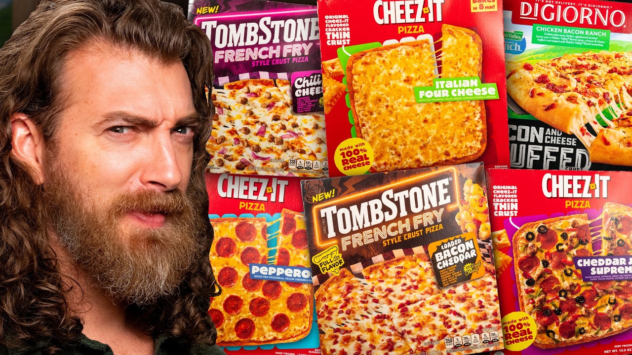 Weirdest New Frozen Pizzas Taste Test