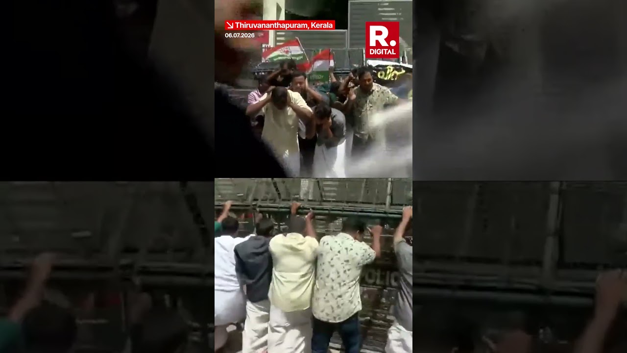 Youth Congress Workers March To Kerala PSC Headquarters Over PSC Appointments Controversy