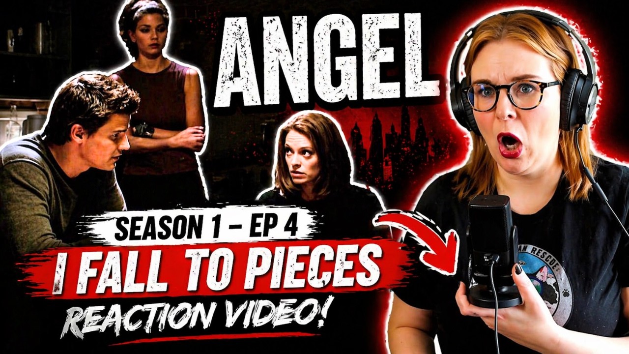 ANGEL - SEASON 1 EPISODE 4 I FALL TO PIECES (1999) REACTION VIDEO! FIRST TIME WATCHING!