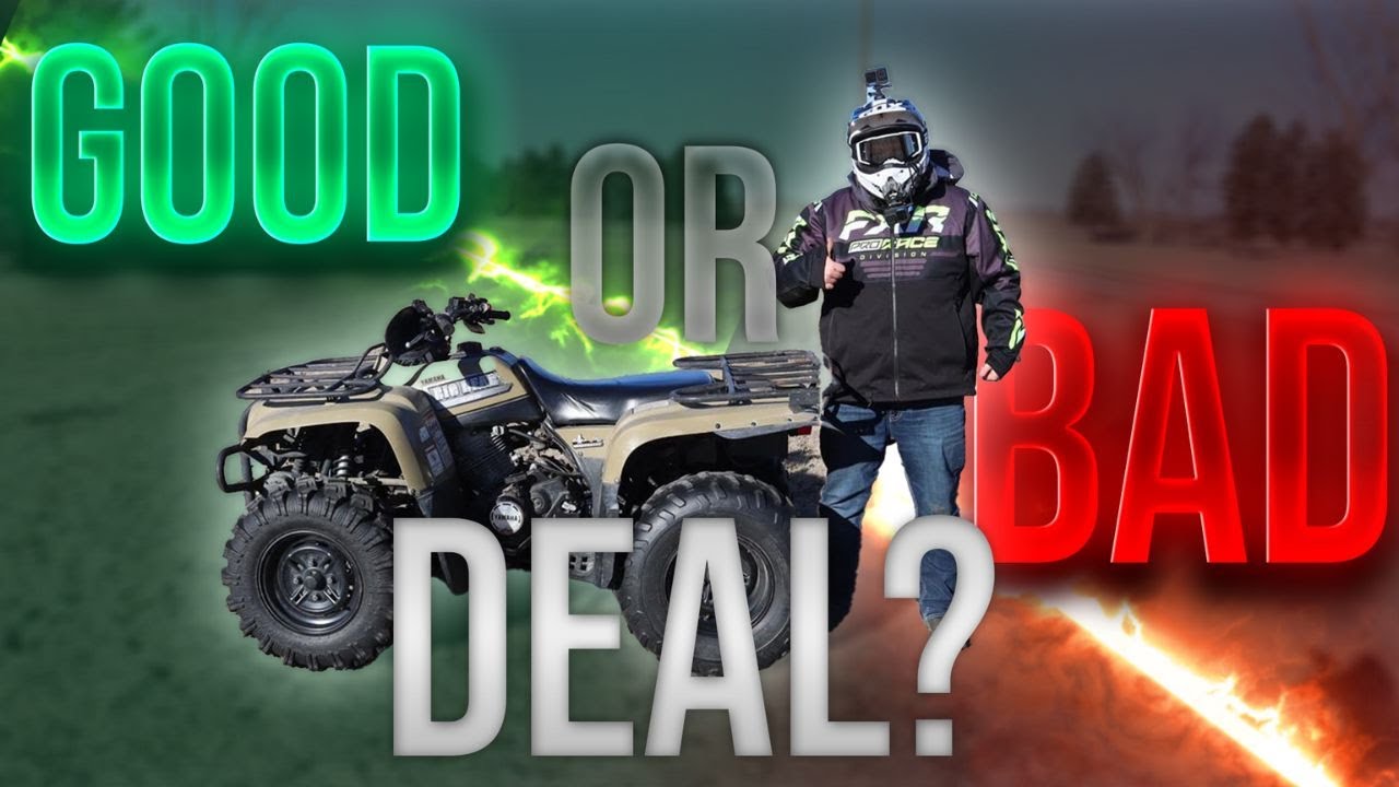 Worst trade of all time? Meet my new to me 20 year old ATV...