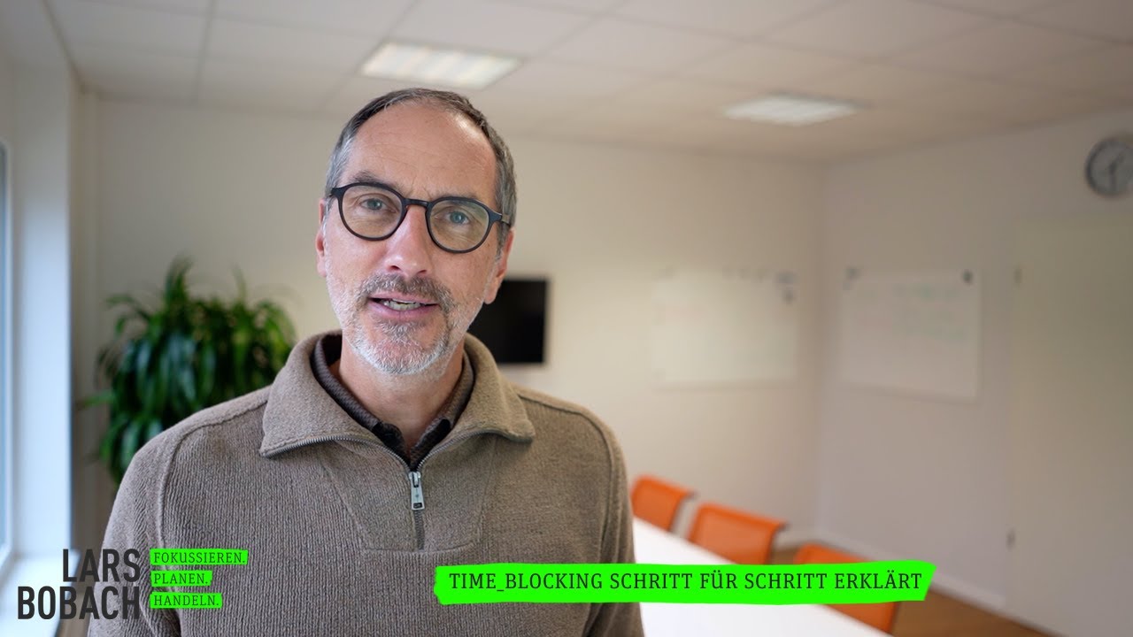 Time-Blocking Schritt für Schritt erklärt
