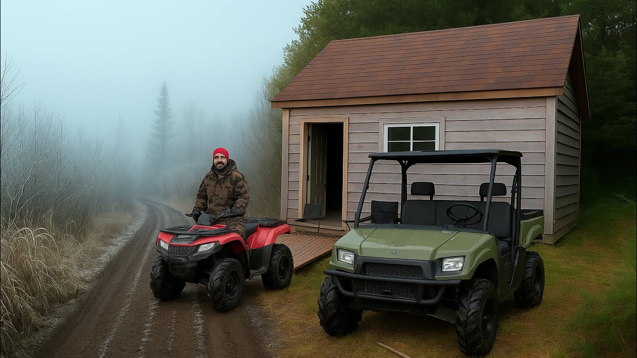 Epic Four-Wheeler Adventure at the Off-Grid Cabin! (Full Day of Riding & Fun)