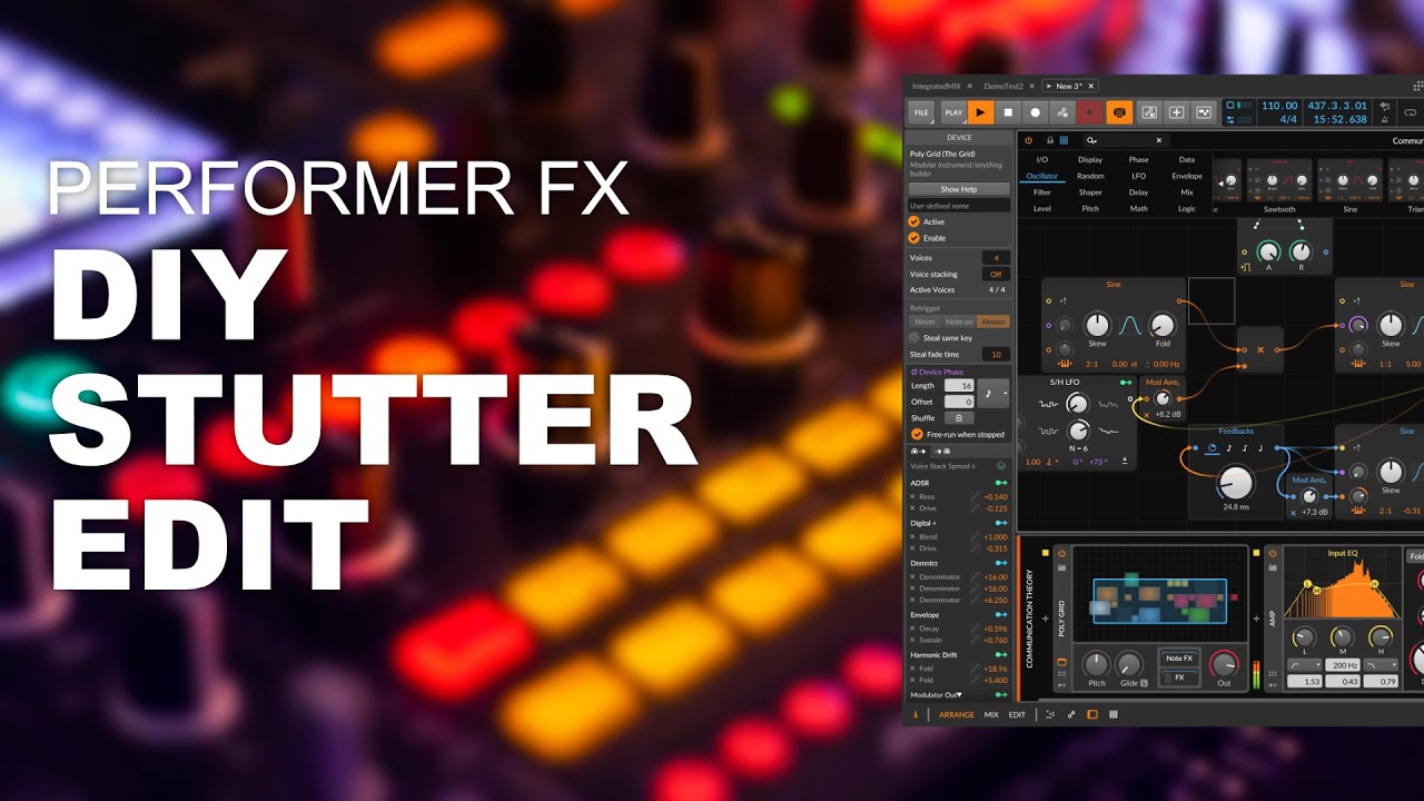 DIY Stutter Edit - Performance FX in Bitwig