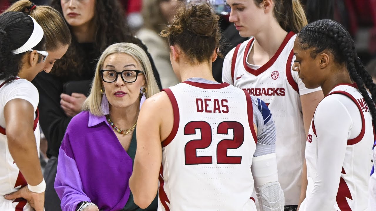 Kelsi Musick, Bonnie Deas press conference: Georgia 76, Arkansas 66