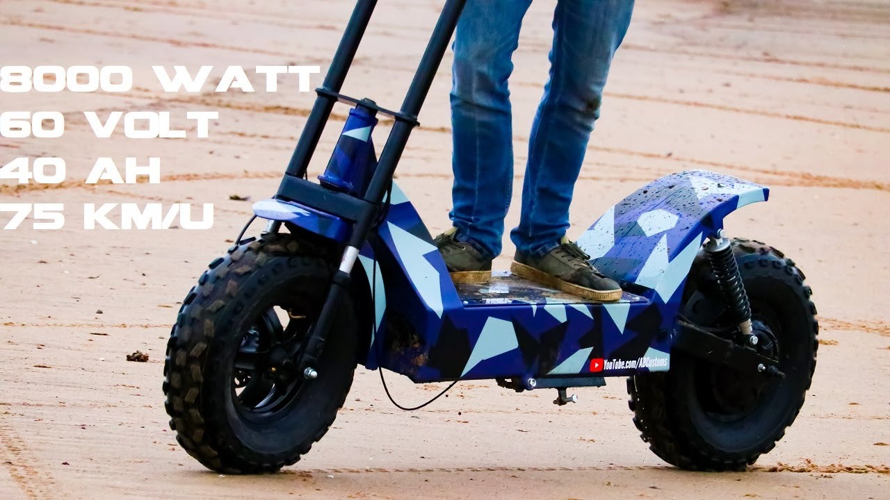 🔥DIY ELECTRIC OFFROAD SCOOTER🔥
