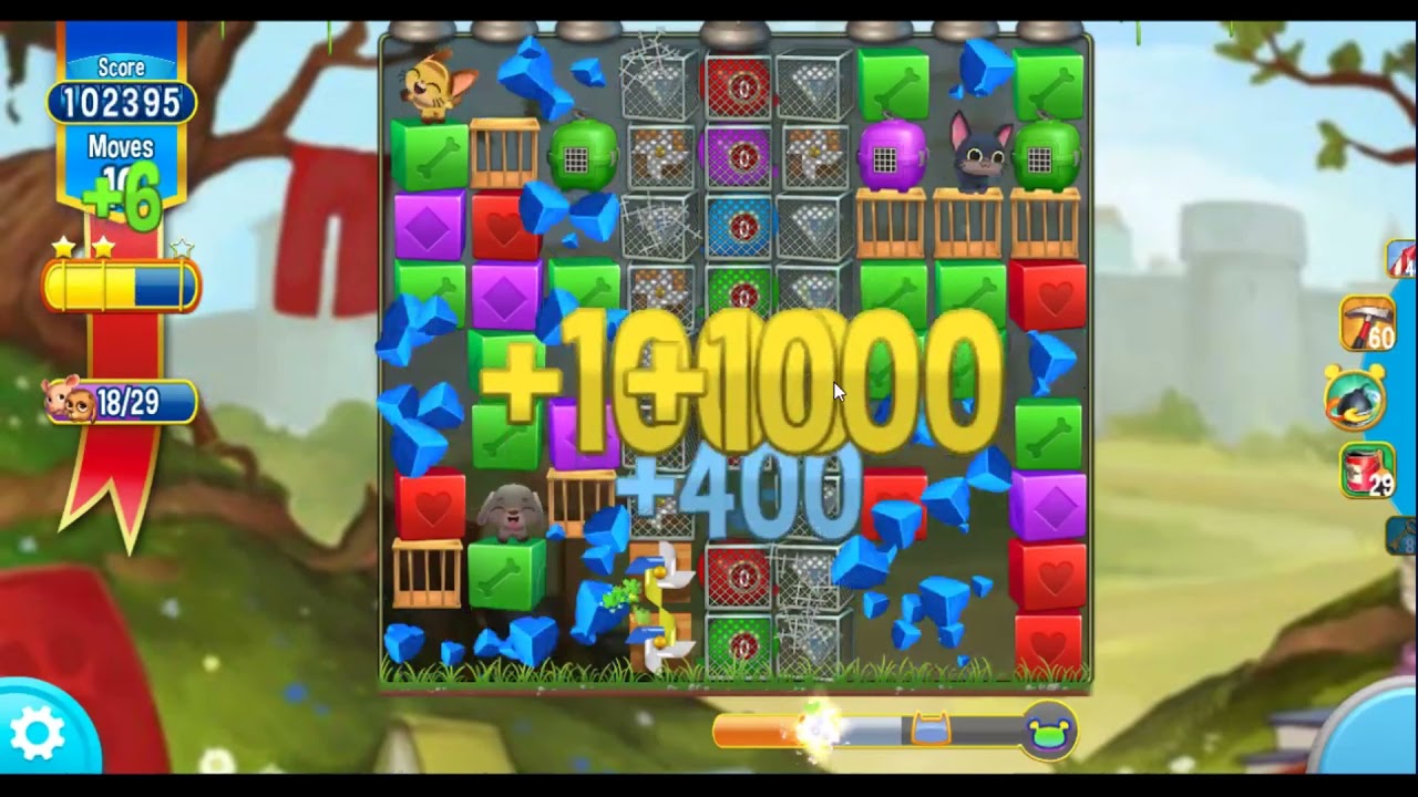 Pet Rescue Saga Level 4842 - NO BOOSTERS | SKILLGAMING ✔️