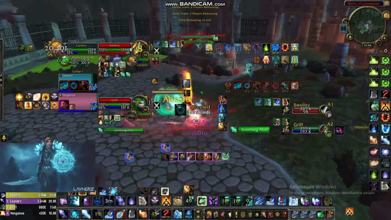 Hpalmage vs WarMonk