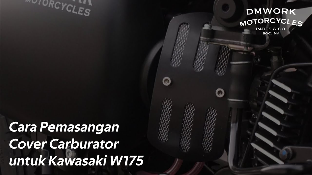 Cara Pemasangan Cover Carburator W175 #DMWorkMotorcycle