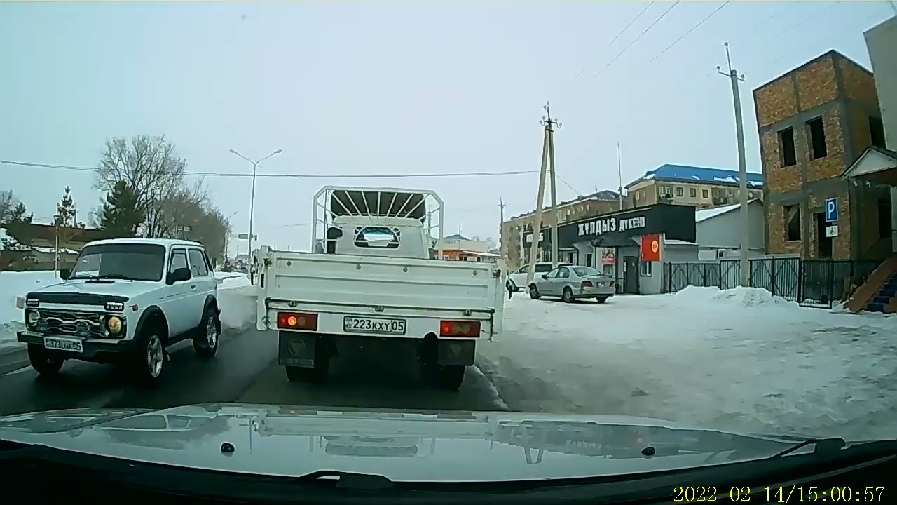 Ушарал, съездил на рынок, видеорегистратор, под музыку.