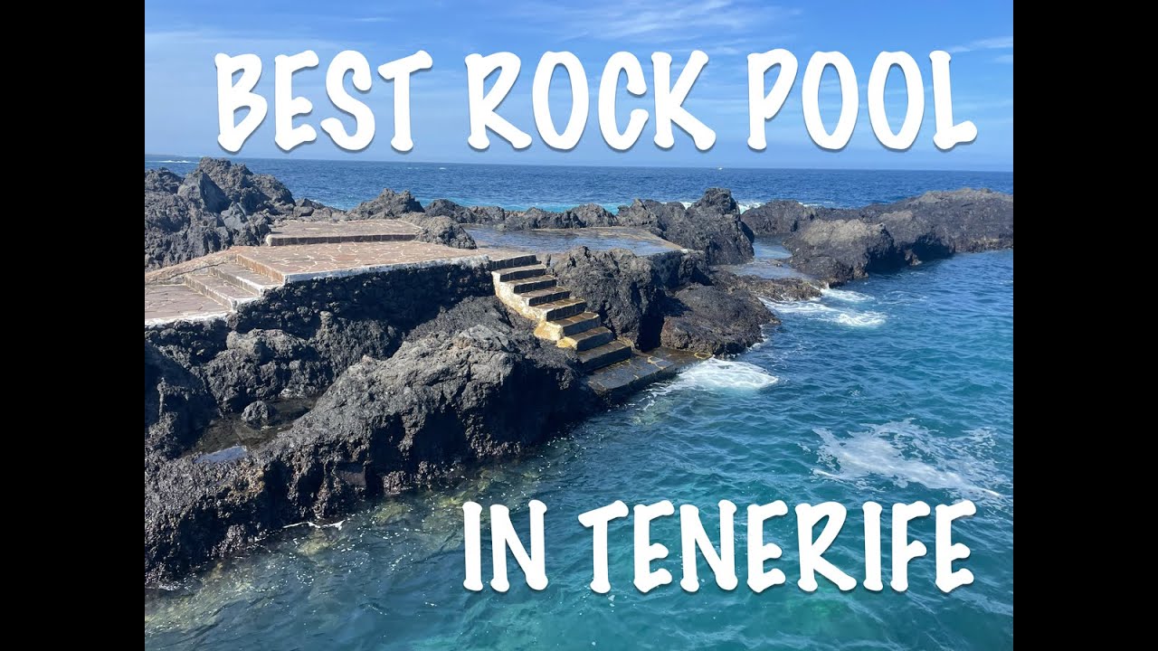 Best Rock Pool in Tenerife: Garachico rock pools and natural swimming pools on a day with big waves