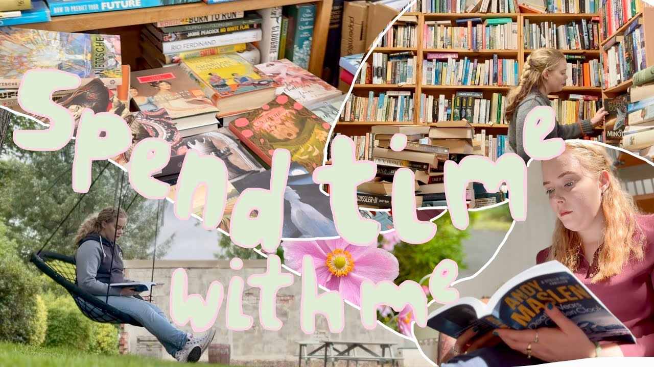 VLOG 💗 a few bookish days with me | book shopping + Scotland holiday | getting out of a book slump