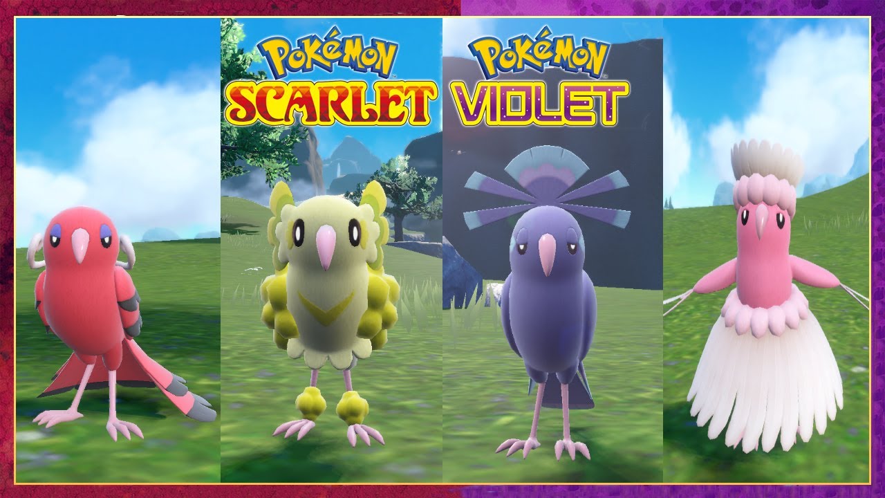 Pokemon Scalet & Violet All Oricorio Styles & Locations