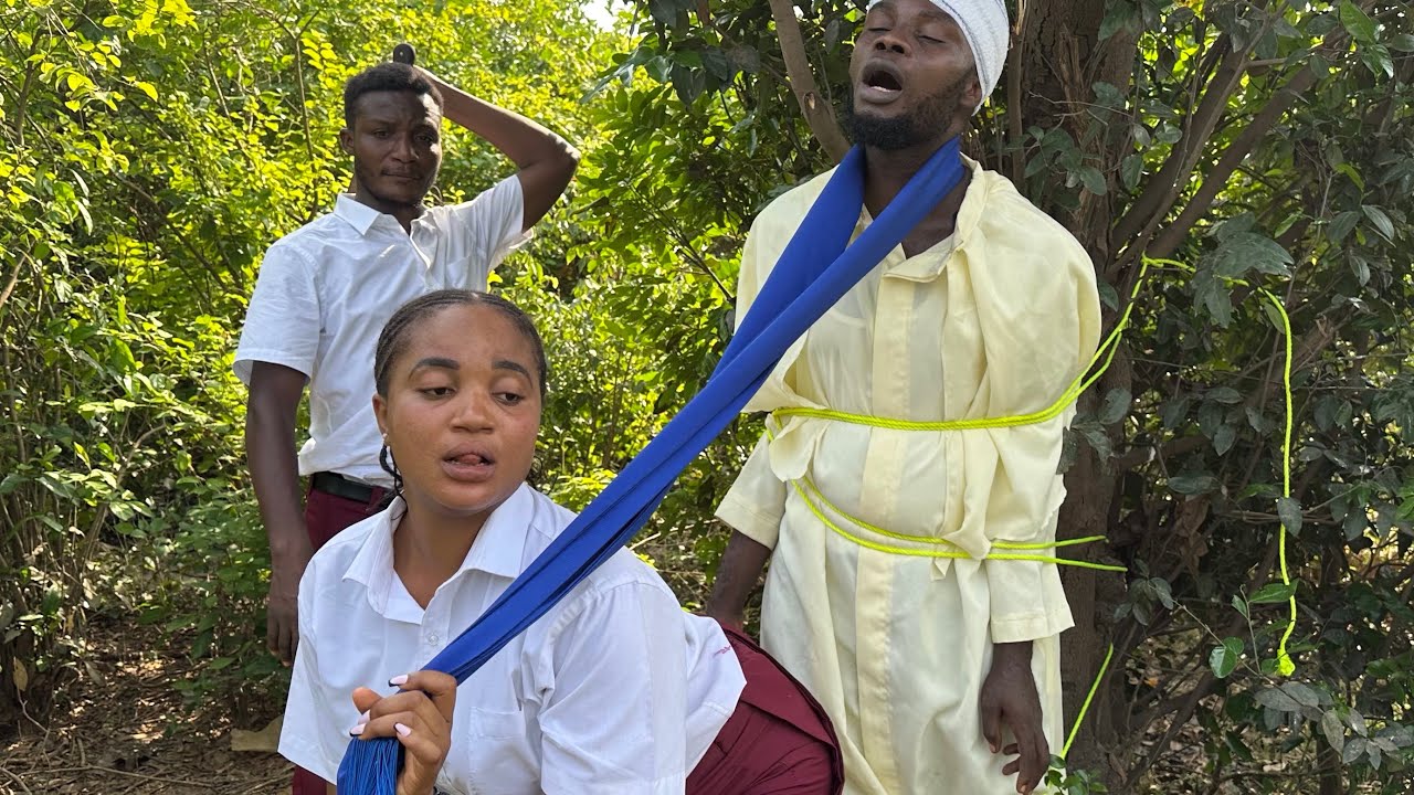 END TIME STUDENTS SET PRIEST UP FOR TRYING MAKE  THEM STOP EVIL 