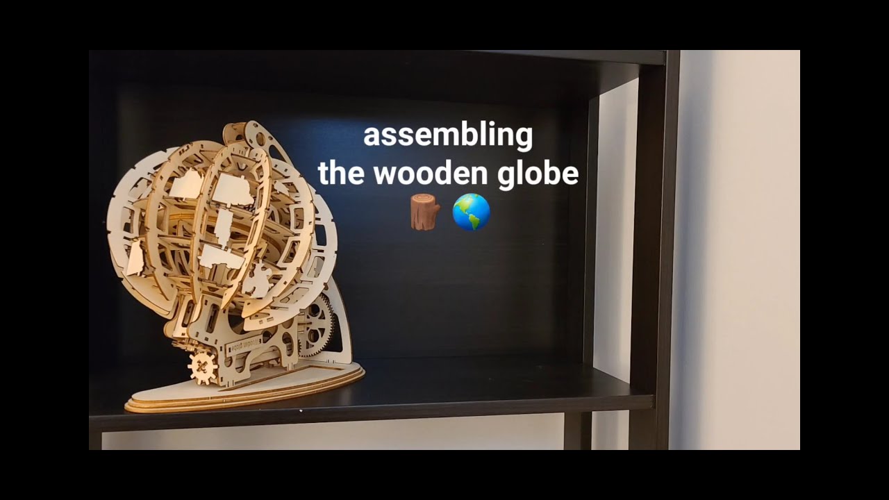 My magical office - #1.wooden globe