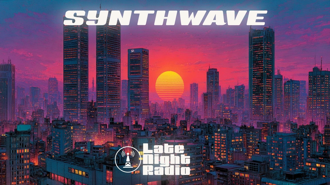 Late Night Synthwave Radio 4 | Dreamy Chrome Beats & Midnight Circuits