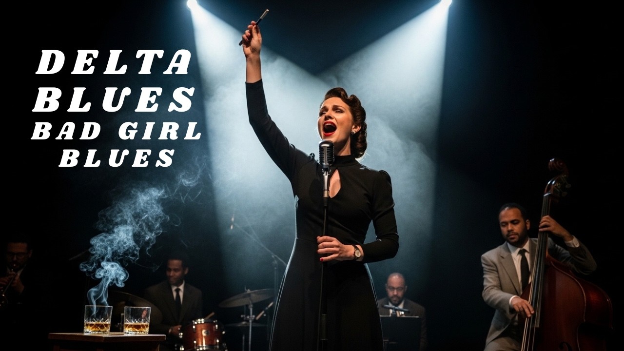 Bad Girl Blues | Raw Vintage Female Electric Delta Blues (1950s Southern Juke Joint)🎧 #2