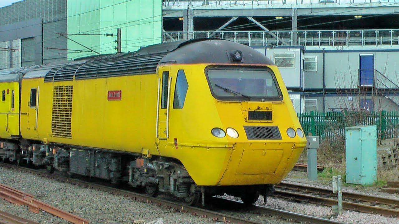 (HD) The New Measurement Train at Preston 12/03/13