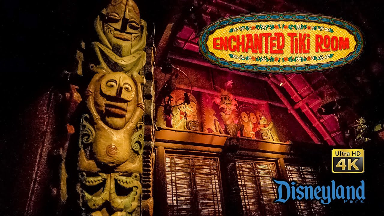 Walt Disney's Enchanted Tiki Room Full Show with Preshow 4K Disneyland 2022 03 16