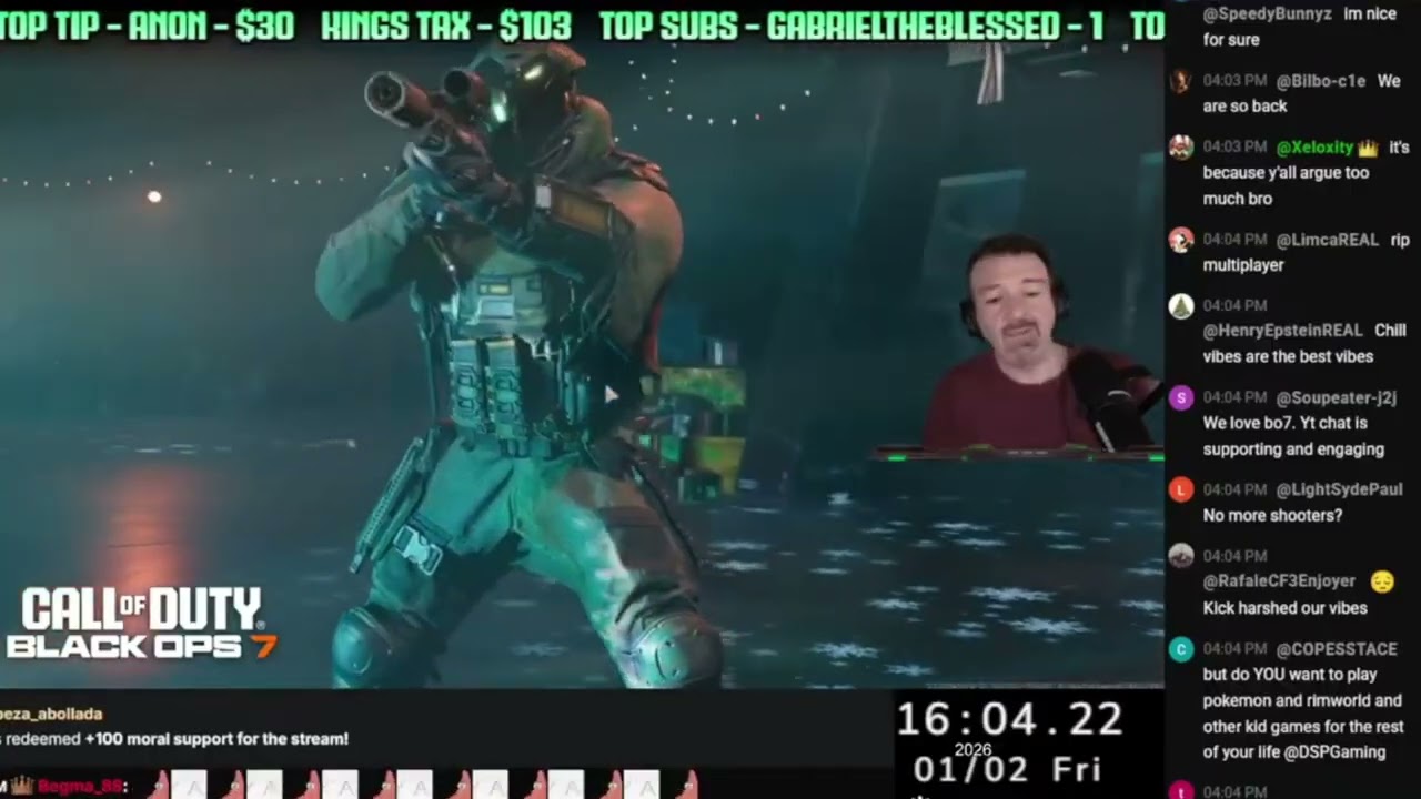 DSP жалуется — разглагольствует о Call of Duty! Отправлен в Царство Хаоса!