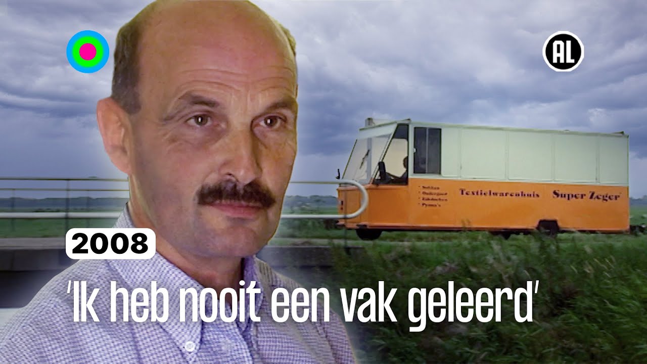 'Sokkenkoning' Zeger rijdt al 35 jaar rond in zijn oranje driewieler | Terug in de tijd | KRO-NCRV