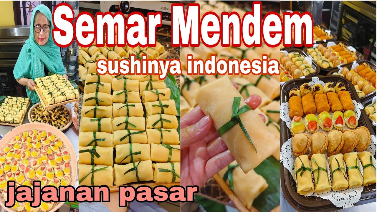 1KG BERAS KETAN JADI 70 BUAH .SEMAR MENDEM JAJANAN TEMPO DULU DIMINATI SEMUA KALANGAN