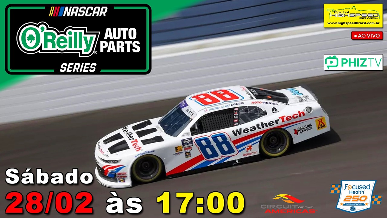 🔴 NASCAR O'Reilly Auto Parts Series | Focused Health 250 | Circuit Of The Americas