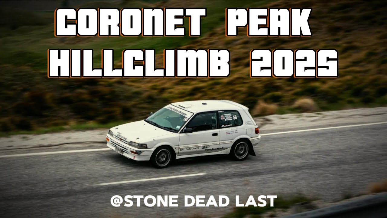 #STONEDEADLAST AT THE CORONET PEAK HILLCLIMB 2025!! WHAT COULD POSSIBLY GO WRONG?!