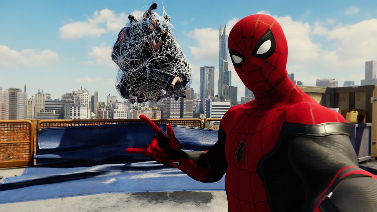 Marvel's Spider-Man: Stealth Takedowns and Flawless Combat - Upgraded Suit - Fisk Hideout Gameplay