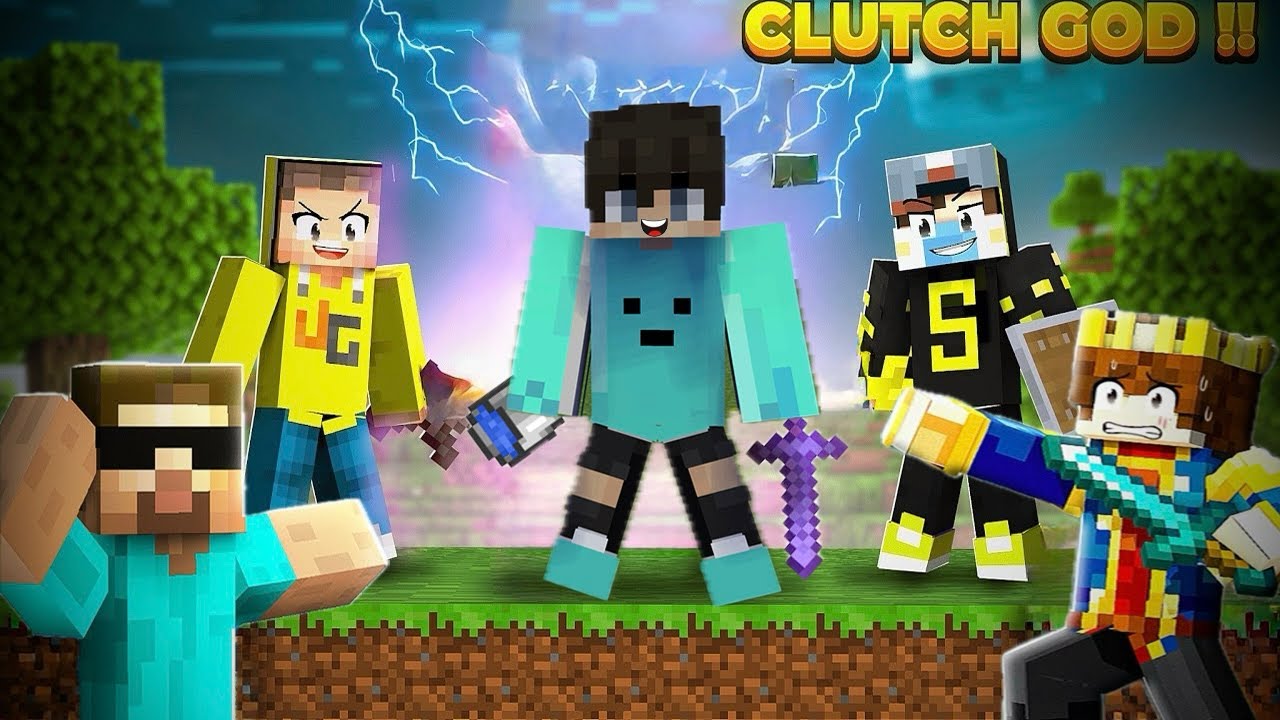 I Beat Deadliest YouTubers In Minecraft Clutches !!